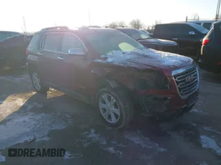 2017 GMC Terrain SLE with VIN 2GKALNEK5H6214914, listed as a IAAI auction lot 41582766 with 133,005 mi miles. Bid and sale history available at carsss.com. Image 1.