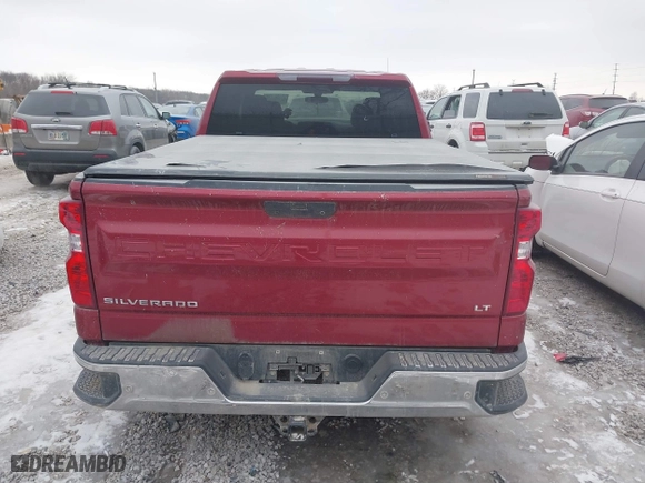 2019 Chevrolet Silverado 1500 LT with VIN 1GCRYDED7KZ224349, listed as a IAAI auction lot 41390432 with 170,517 mi miles. Bid and sale history available at carsss.com. Image 16.