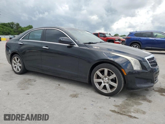 2014 Cadillac ATS Standard RWD z VIN 1G6AA5RA2E0135680, wystawiony jako Copart lot #58816355 z przebiegiem 168 700 mil mil oraz Tytuł czysty. Historia ofert i sprzedaży dostępna na DreamBid. Obrazek 4.