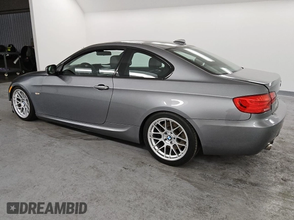 2012 BMW 3 Series 335i with VIN WBAKG7C55CE802827, listed as a Copart auction lot 45155015 with 99,999 mi miles and Clean Title. Bid and sale history available at carsss.com. Image 2.
