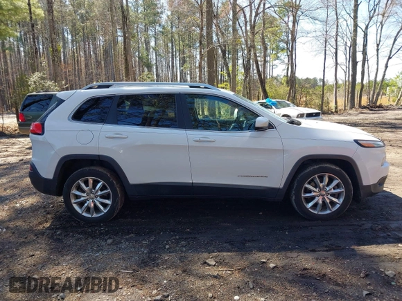 2014 Jeep Cherokee Limited with VIN 1C4PJLDS9EW238121, listed as a IAAI auction lot 41811278 with 185,240 mi miles. Bid and sale history available at carsss.com. Image 13.