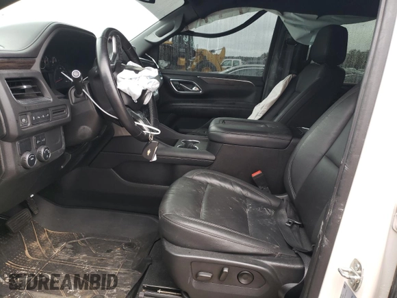 2021 Chevrolet Suburban with VIN 1GNSCCKT6MR473628, listed as a Copart auction lot 87695725 with 57,110 mi miles and Salvage title. Bid and sale history available at DreamBid. Image 7.