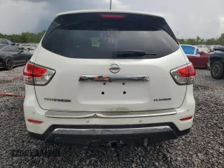 2016 Nissan Pathfinder Platinum with VIN 5N1AR2MN7GC657846, listed as a Copart auction lot 61353405 with 100,692 mi miles and Salvage title. Bid and sale history available at DreamBid. Image 6.
