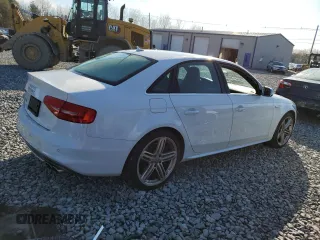 2014 Audi S4 Premium Plus with VIN WAUDGAFL4EA018200, listed as a Copart auction lot 52413105 with 90,296 mi miles and Clean Title. Bid and sale history available at carsss.com. Image 3.