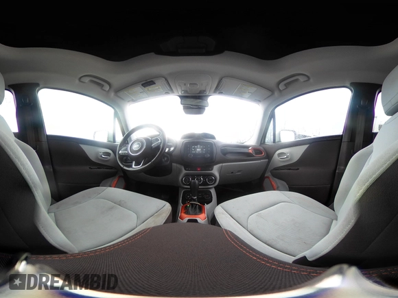 2016 Jeep Renegade Latitude with VIN ZACCJBBT5GPD29715, listed as a IAAI auction lot 41211353 with 54,924 mi miles and . Bid and sale history available at DreamBid. Image 18.