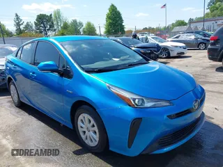 2020 Toyota Prius L Eco with VIN JTDKARFUXL3118354, listed as a IAAI auction lot 41991337 with 83,030 mi miles and . Bid and sale history available at DreamBid. Image 13.