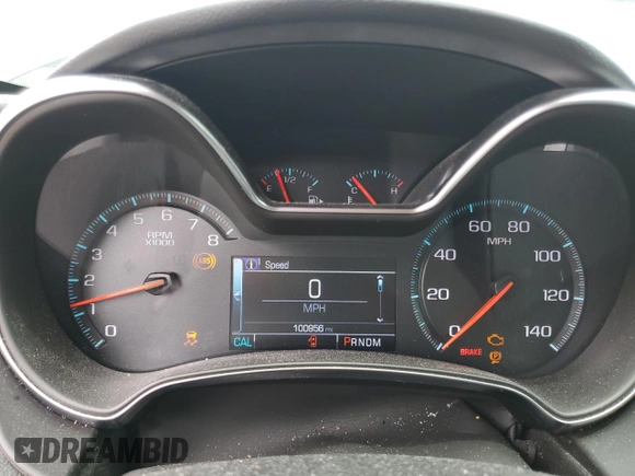 2018 Chevrolet Impala LT with VIN 2G1105S36J9144533, listed as a Copart auction lot 53897875 with 100,956 mi miles and Salvage Title. Bid and sale history available at DreamBid. Image 9.