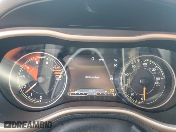 2018 Jeep Cherokee Limited с VIN 1C4PJMDX0JD601753, выставлен на аукционе Copart как лот 52155625 с пробегом 86 521 миль миль и Списание • Salvage title. История ставок и продаж доступна на DreamBid. Изображение 9.