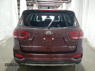 2019 Kia Sorento EX with VIN 5XYPH4A54KG464334, listed as a Copart auction lot 70758104 with 63,938 mi miles and Salvage Title. Bid and sale history available at DreamBid. Image 6.