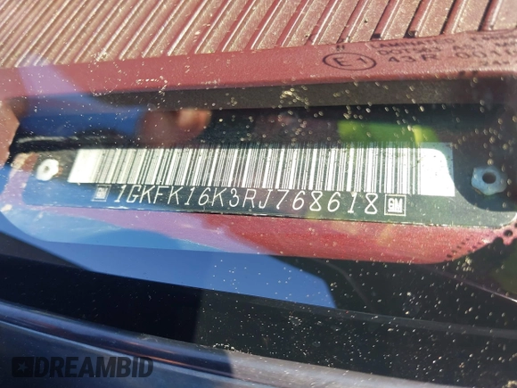 1994 GMC Suburban с VIN 1GKFK16K3RJ768618, выставлен на аукционе IAAI как лот 41795895 с пробегом 206 124 миль миль и . История ставок и продаж доступна на DreamBid. Изображение 9.