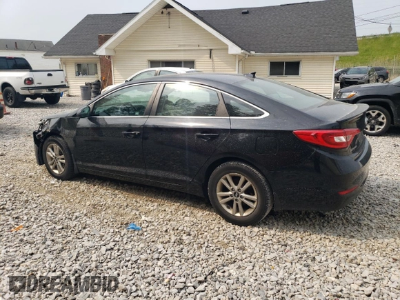2017 Hyundai Sonata 2.4L z VIN 5NPE24AF9HH568742, wystawiony jako Copart lot #59537275 z przebiegiem 132 831 mil mil oraz Szkoda całkowita • Salvage title. Historia ofert i sprzedaży dostępna na DreamBid. Obrazek 2.