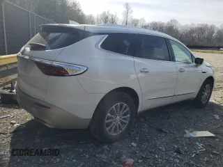 2022 Buick Enclave Essence with VIN 5GAERBKWXNJ108220, listed as a Copart auction lot 48430925 with 63,633 mi miles and Salvage Title. Bid and sale history available at carsss.com. Image 3.