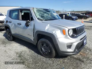 2021 Jeep Renegade Upland with VIN ZACNJDAB2MPN21535, listed as a Copart auction lot 46889645 with 17,333 mi miles and Salvage title. Bid and sale history available at DreamBid. Image 4.
