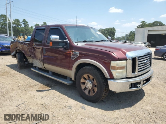 2009 Ford F-250 XL with VIN 1FTSW20R09EB23380, listed as a Copart auction lot 66493264 with 181,326 mi miles and Salvage title. Bid and sale history available at DreamBid. Image 4.