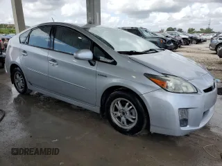 2011 Toyota Prius I with VIN JTDKN3DU4B1369613, listed as a Copart auction lot 52546665 with 179,559 mi miles and Clean Title. Bid and sale history available at DreamBid. Image 4.