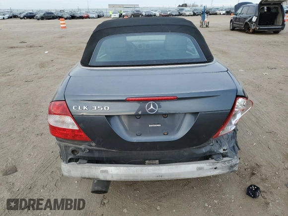 2008 Mercedes-Benz CLK-Class 3.5L with VIN WDBTK56GX8F240284, listed as a Copart auction lot 83068564 with 206,326 mi miles and Salvage Title. Bid and sale history available at carsss.com. Image 6.