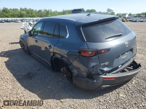 2025 Mazda CX-50 S Premium Plus with VIN 7MMVABEM1SN319228, listed as a Copart auction lot 55958135 with 4,133 mi miles and Salvage title. Bid and sale history available at DreamBid. Image 2.