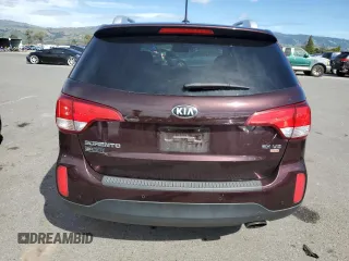 2014 Kia Sorento EX with VIN 5XYKUDA72EG466725, listed as a Copart auction lot 45900105 with 121,980 mi miles and Salvage Title. Bid and sale history available at carsss.com. Image 6.