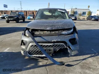 2021 Kia Soul S with VIN KNDJ23AUXM7794830, listed as a Copart auction lot 47792535 with 76,298 mi miles and Salvage Title. Bid and sale history available at carsss.com. Image 5.