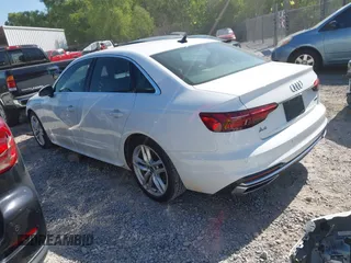 2023 Audi A4 S line Premium Plus with VIN WAUEAAF41PN009934, listed as a IAAI auction lot 42045697 with 49,039 mi miles and . Bid and sale history available at DreamBid. Image 3.