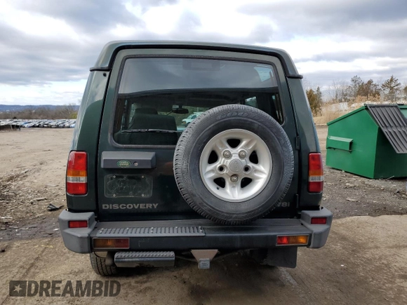 1998 Land Rover Discovery SD with VIN SALJY1245WA752596, listed as a Copart auction lot 35967783 with 123,094 mi miles and Salvage Title. Bid and sale history available at carsss.com. Image 6.