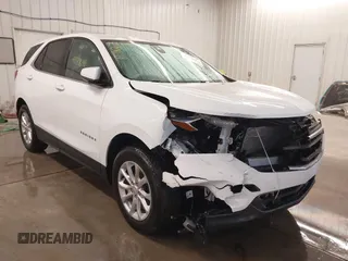 2020 Chevrolet Equinox LT z VIN 3GNAXJEV8LS738191, wystawiony jako IAAI lot #41381640 z przebiegiem 52 693 mil mil oraz . Historia ofert i sprzedaży dostępna na DreamBid. Obrazek 1.