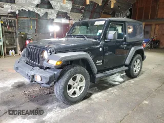 2021 Jeep Wrangler Willys with VIN 1C4HJXAGXMW627781, listed as a Copart auction lot 73306724 with 28,633 mi miles and Salvage title. Bid and sale history available at DreamBid. Image 1.
