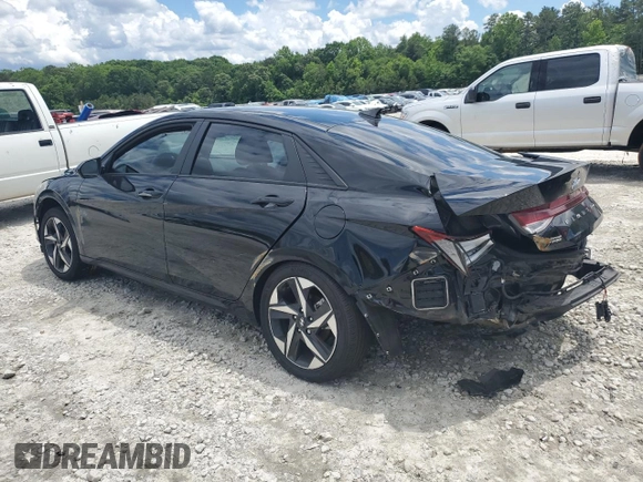 2023 Hyundai Elantra SEL with VIN KMHLS4AG6PU524083, listed as a Copart auction lot 56559725 with 38,435 mi miles and Salvage title. Bid and sale history available at DreamBid. Image 2.