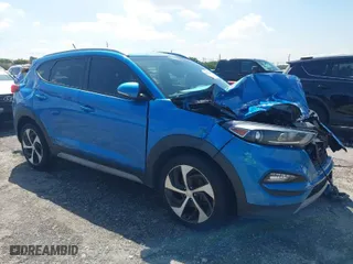 2017 Hyundai Tucson Value with VIN KM8J33A23HU540472, listed as a IAAI auction lot 41935056 with 58,937 mi miles. Bid and sale history available at carsss.com. Image 1.
