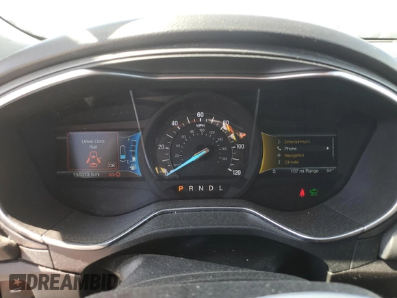 2016 Ford Fusion Titanium with VIN 3FA6P0SU8GR157572, listed as a Copart auction lot 61429865 with 156,313 mi miles and Salvage title. Bid and sale history available at DreamBid. Image 9.