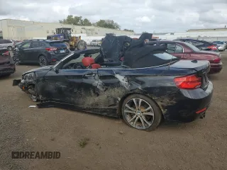 2018 BMW 2 Series 230i xDrive with VIN WBA2K1C53JVD40876, listed as a Copart auction lot 72072744 with 0 mi miles and Salvage Title. Bid and sale history available at carsss.com. Image 2.
