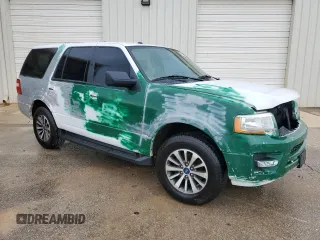 2017 Ford Expedition XLT with VIN 1FMJU1HT9HEA47308, listed as a Copart auction lot 64283765 with 93,677 mi miles and Clean title. Bid and sale history available at DreamBid. Image 4.