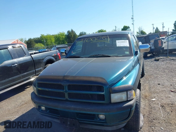 1997 Dodge 1500 with VIN 1B7HF13Z0VJ542945, listed as a IAAI auction lot 42100061 with 142,749 mi miles and . Bid and sale history available at DreamBid. Image 6.