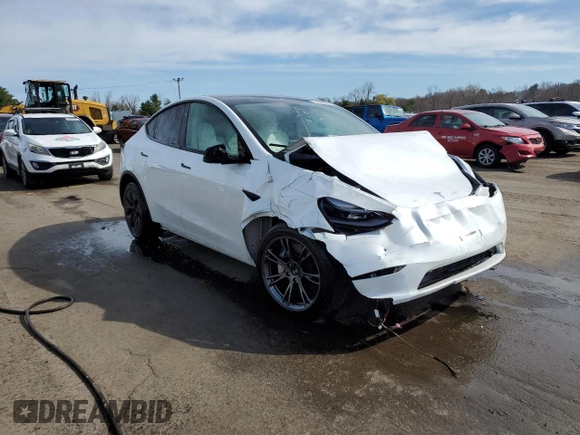 2024 Tesla Model Y Long Range с VIN 7SAYGDEE6RF149685, выставлен на аукционе Copart как лот 52986885 с пробегом Не указан миль и Списание • Salvage title. История ставок и продаж доступна на DreamBid. Изображение 4.
