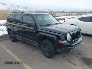 2013 Jeep Patriot Sport with VIN 1C4NJPBA3DD237887, listed as a IAAI auction lot 41599995 with 144,673 mi miles and . Bid and sale history available at DreamBid. Image 1.