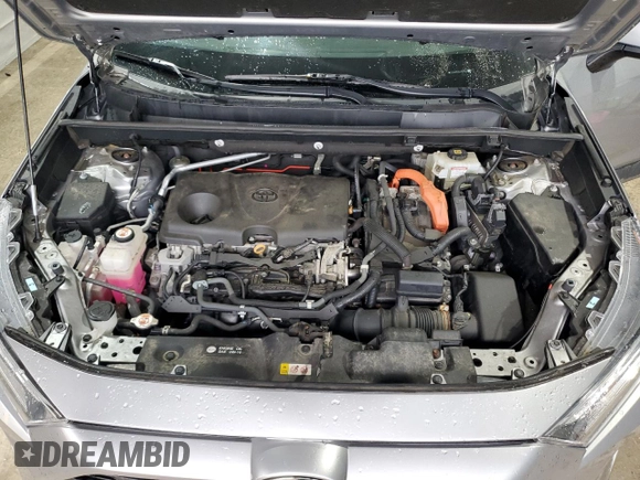 2020 Toyota RAV4 Hybrid XLE with VIN 4T3RWRFV0LU009343, listed as a Copart auction lot 59850075 with 68,768 mi miles and Salvage title. Bid and sale history available at DreamBid. Image 12.