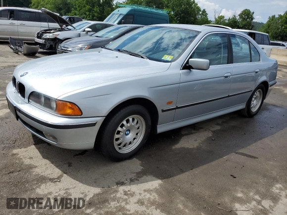 1997 BMW 5 Series 528iA with VIN WBADD6324VBW20221, listed as a Copart auction lot 65518504 with 0 mi miles and Clean Title. Bid and sale history available at carsss.com. Image 1.