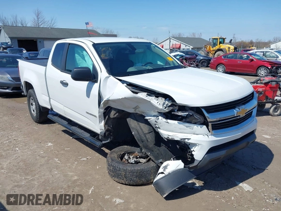 2019 Chevrolet Colorado 2WD Work Truck with VIN 1GCHSBEA3K1288703, listed as a IAAI auction lot 41975382 with 109,535 mi miles and . Bid and sale history available at DreamBid. Image 1.