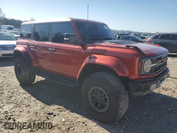 2024 Ford Bronco Raptor с VIN 1FMEE0RR2RLA01327, выставлен на аукционе Copart как лот 43595095 с пробегом 10 235 миль миль и Чистый • Clean title. История ставок и продаж доступна на DreamBid. Изображение 4.