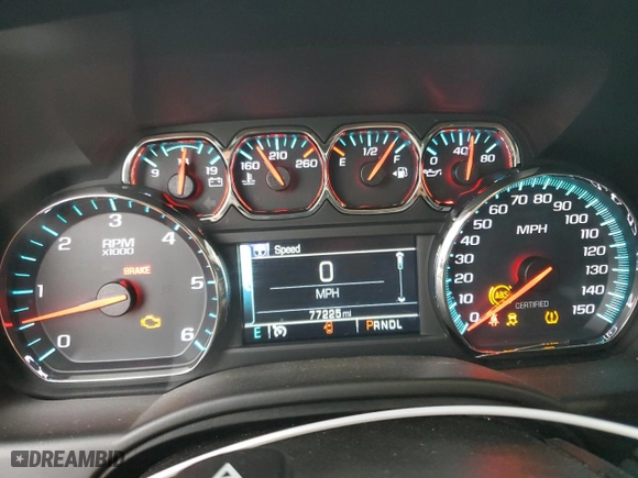 2019 Chevrolet Tahoe Commercial with VIN 1GNLCDEC3KR283773, listed as a Copart auction lot 84046744 with 77,225 mi miles and Clean Title. Bid and sale history available at carsss.com. Image 9.