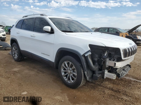 2019 Jeep Cherokee Latitude Plus z VIN 1C4PJMLX0KD372848, wystawiony jako Copart lot #53828285 z przebiegiem 30 007 mil mil oraz Szkoda całkowita • Salvage title. Historia ofert i sprzedaży dostępna na DreamBid. Obrazek 4.