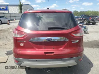 2014 Ford Escape Titanium with VIN 1FMCU0JXXEUD13856, listed as a Copart auction lot 52450165 with 116,183 mi miles and Clean Title. Bid and sale history available at carsss.com. Image 6.
