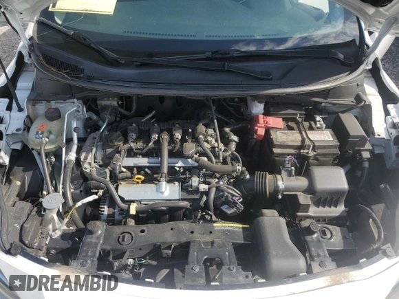2021 Nissan Versa S with VIN 3N1CN8DV9ML896815, listed as a Copart auction lot 58724265 with 67,071 mi miles and Salvage title. Bid and sale history available at DreamBid. Image 11.