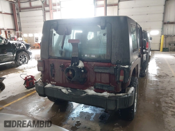2009 Jeep Wrangler Unlimited X with VIN 1J4GZ39159L718649, listed as a IAAI auction lot 41395033 with 289,574 mi miles. Bid and sale history available at carsss.com. Image 16.