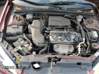 2004 Honda Civic EX with VIN 2HGES26764H537541, listed as a Copart auction lot 60645135 with 142,887 mi miles and Salvage title. Bid and sale history available at DreamBid. Image 11.