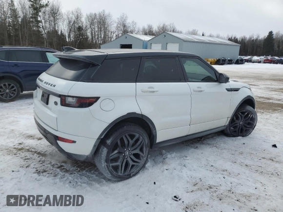 2017 Land Rover Range Rover Evoque HSE Dynamic with VIN SALVD2BG9HH210604, listed as a Copart auction lot 86601094 with 138,931 mi miles and Salvage Title. Bid and sale history available at carsss.com. Image 3.