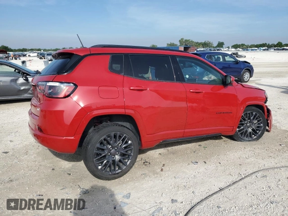 2023 Jeep Compass Limited with VIN 3C4NJDCN1PT543923, listed as a Copart auction lot 50697685 with 30,746 mi miles and Non Repairable. Bid and sale history available at DreamBid. Image 3.