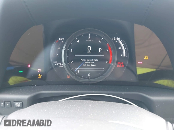 2021 Lexus ES 350 F Sport with VIN 58AGZ1B16MU098924, listed as a IAAI auction lot 42039190 with 41,786 mi miles and . Bid and sale history available at DreamBid. Image 7.