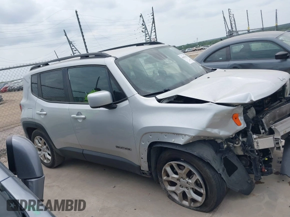 2018 Jeep Renegade Latitude z VIN ZACCJABB6JPH21210, wystawiony jako IAAI lot #42415422 z przebiegiem 79 640 mil mil oraz . Historia ofert i sprzedaży dostępna na DreamBid. Obrazek 13.