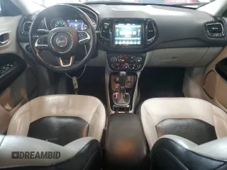 2018 Jeep Compass Limited with VIN 3C4NJDCB1JT212613, listed as a Copart auction lot 58320955 with 124,242 mi miles and Salvage title. Bid and sale history available at DreamBid. Image 8.